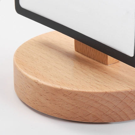 Wooden Tabletop Menu Holder Stand 20x10cm for Restaurant Cafe Bar Menu Display