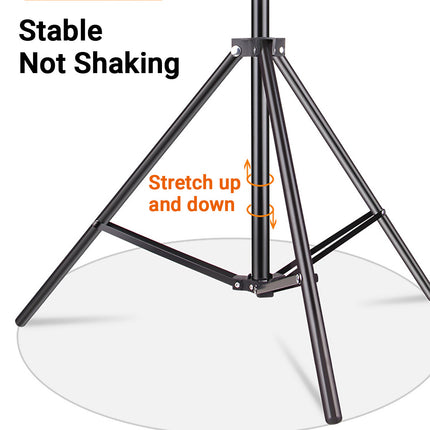 2.2m Adjustable Overhead Shooting Stand For Phone Camera DSLR Video Live Use