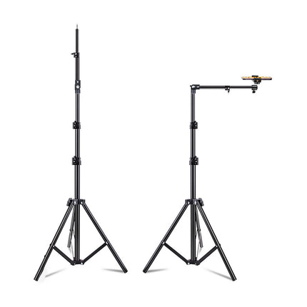 2.2m Adjustable Overhead Shooting Stand For Phone Camera DSLR Video Live Use