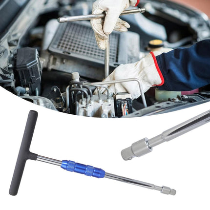 T Handle 1/4 Inch Socket Wrench Coated Grip Speed Sleeve
