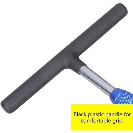 T Handle 1/4 Inch Socket Wrench Coated Grip Speed Sleeve