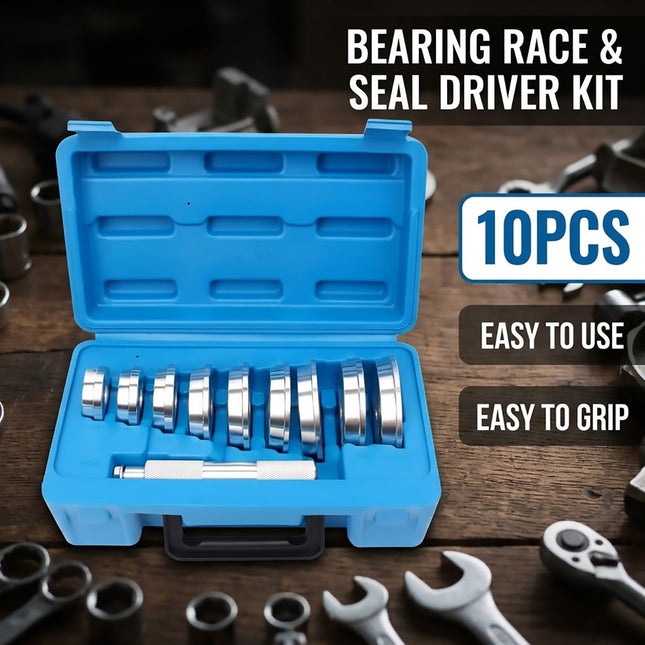 Bearing Race and Seal Driver Kit 10 Piece Set