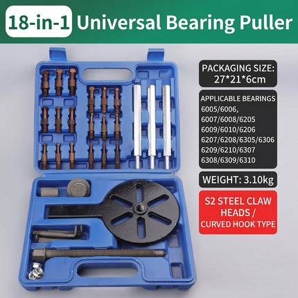 28 Piece Multi Function Bearing Puller Set in Case