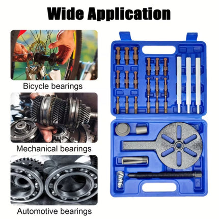 28 Piece Multi Function Bearing Puller Set in Case