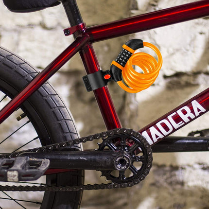 Bike Bicycle Cycling Lock 5 Digit Combination Security Cable Lock Anti Theft