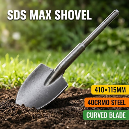 SDS MAX Spade Chisel Bit Semicircle Shovel Concrete Digging Demolition Hammer