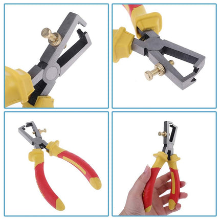 Wire Stripping Pliers Provide Comfortable Grip and Effortless Cutting Durable
