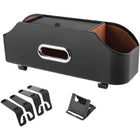 Vehicle Backrest Storage Box Multifunctional Organizer with Tissue and Cup Holders