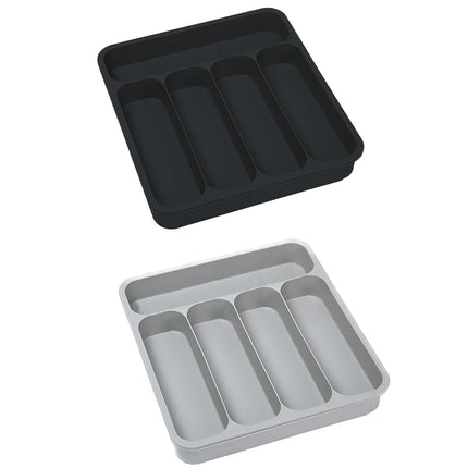 Expandable Cutlery Drawer Organizer Adjustable 6 Slot Kitchen Utensil Tray
