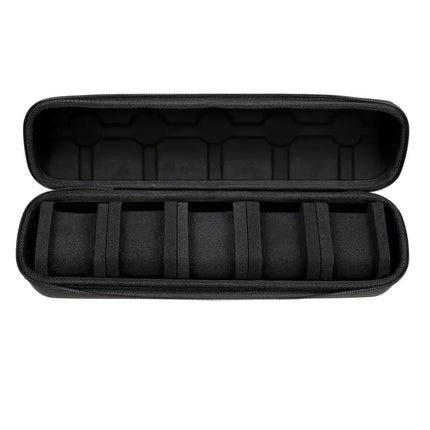 Watch Storage Bag 5 Slot Portable Case Travel Watch Roll Organizer for Men Women