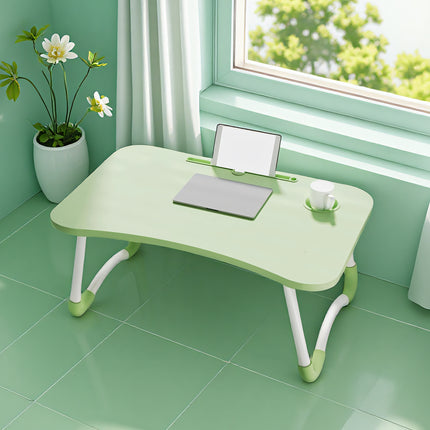 Bedside Small Table Foldable for Office Study Sturdy Portable for Laptop Books