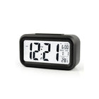 Digital Bedside Led Snooze Alarm Clock Time Temperature Day/Night Desktop Clock - Aimall