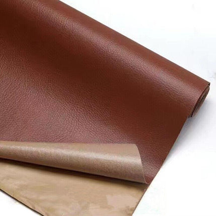 2X Self Adhesive Leather Repair Patches Kit Sofa Couch Car Seats Patching Tool - Aimall