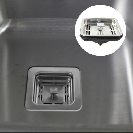 Kitchen Waste Disposer Square Lid Sink Plug Food Disintegration Drain Cover Tool
