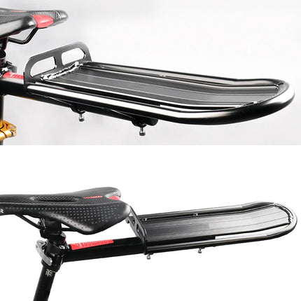 Mountain Bike Rear Rack Cargo Carrier Seat Post Pannier Holder for Bicycle Use