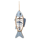 Fish Shaped Wall Hanging Decor Small Nautical Style Home Decoration Art Ornament