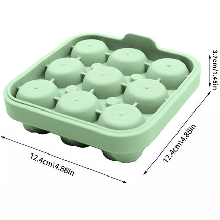 Rose Silicone Ice Ball Mould Box Ice Compartment Tray For Home Bar Drink Making