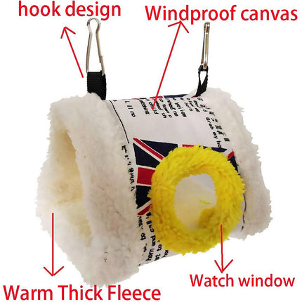 Parrot Hammock Bird Nest Warm Comfortable Bird Cage Accessory Pet Bed Cozy