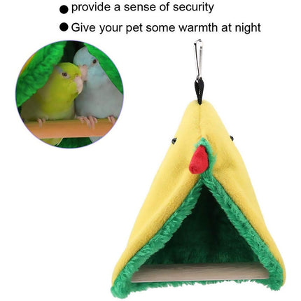 Parrot Hammock Bird Nest Warm Comfortable Bird Cage Accessory Pet Bed Cozy