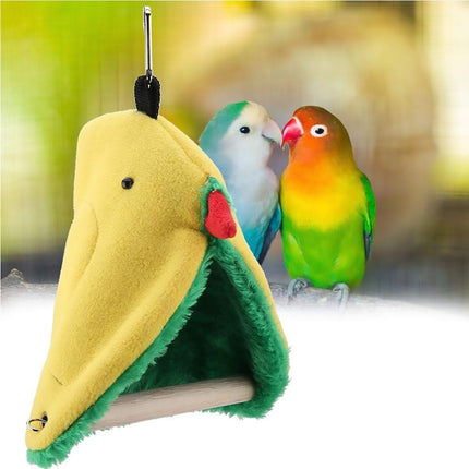 Parrot Hammock Bird Nest Warm Comfortable Bird Cage Accessory Pet Bed Cozy