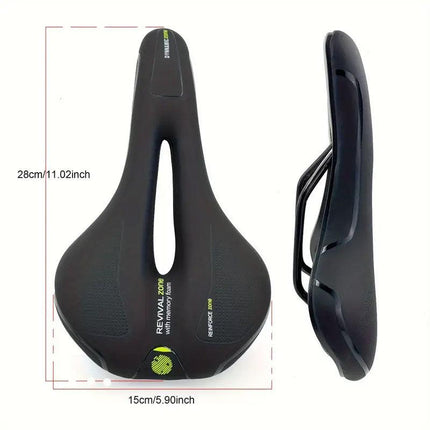MTB Saddle Hollow Comfort Bicycle Seat Universal Cushion Soft Riding Saddle