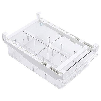 2Pcs Refrigerator Storage Drawer Fridge Organizer Rack Kitchen Egg Holder Space