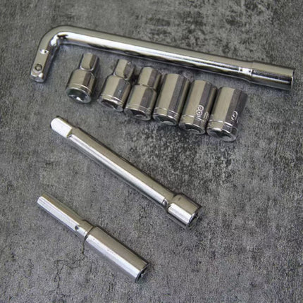 27 Piece Socket Wrench Tool Set Metric 4 to 21mm Case