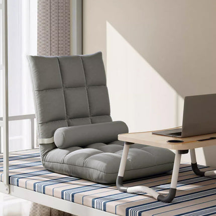 Artiss Floor Lounge Sofa Bed Chair with Lumbar Pillow Folding Adjustable Cushion