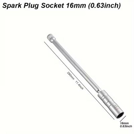 Magnetic Spark Plug Socket Extensions 14mm 16mm Swivel