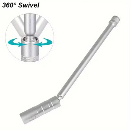 Magnetic Spark Plug Socket Extensions 14mm 16mm Swivel