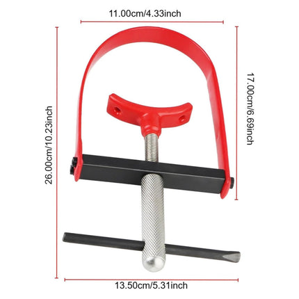 Motorcycle Flywheel Pulley Holder Tool Adjustable Steel Strap