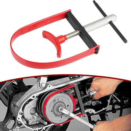 Motorcycle Flywheel Pulley Holder Tool Adjustable Steel Strap