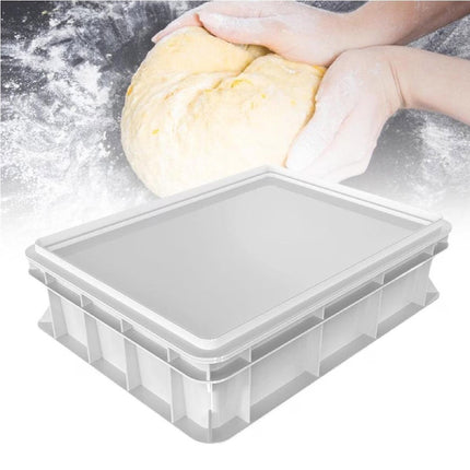 PP Dough Proofing Box With Lid 60x40x7.5cm