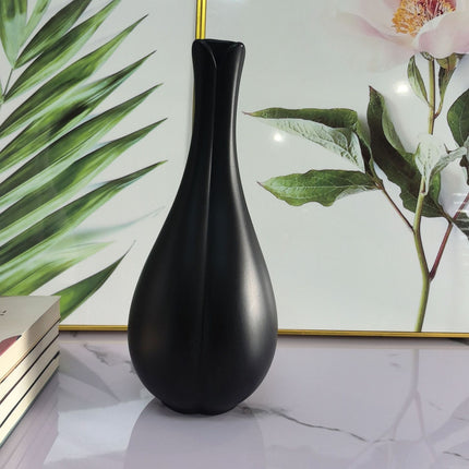 Matte Ceramic Bud Vases 6 Pack White or Black