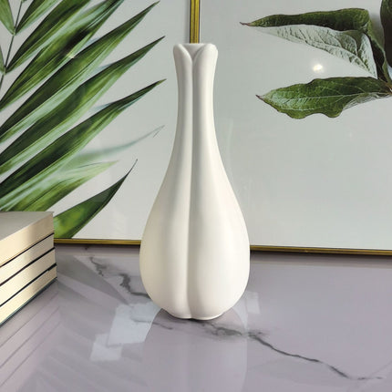 Matte Ceramic Bud Vases 6 Pack White or Black