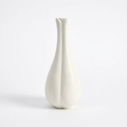 Matte Ceramic Bud Vases 6 Pack White or Black