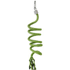 Bird Climbing Rope Toy Cotton Spiral Ladder Parrot Cage Hanging Swing Pet Toy