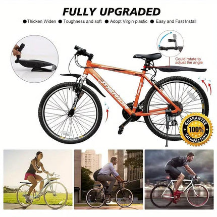 Mountain Bike Fenders Bicycle Mudflaps Rain Guard Splash Guard for Bike Wheels