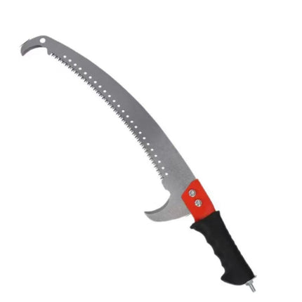 Double Hook Curved Pruning Saw Pole Ready