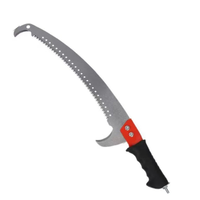Double Hook Curved Pruning Saw Pole Ready