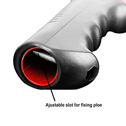 Double Hook Curved Pruning Saw Pole Ready
