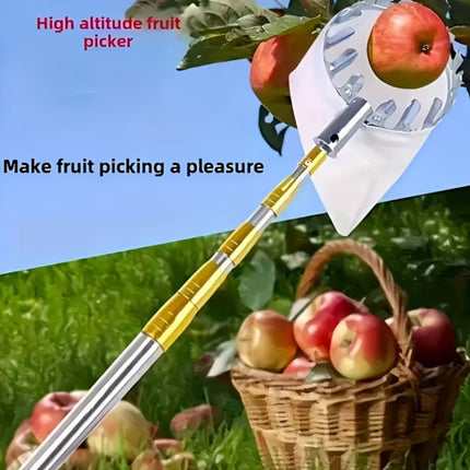 Telescopic Fruit Picker Kit 2.1m 3 Piece Set