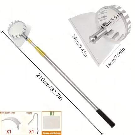 Telescopic Fruit Picker Kit 2.1m 3 Piece Set