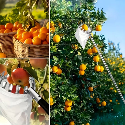 Telescopic Fruit Picker Kit 2.1m 3 Piece Set