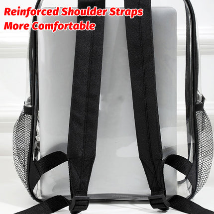 Transparent Backpack Schoolbag Large Capacity Storage Bag For School And Travel