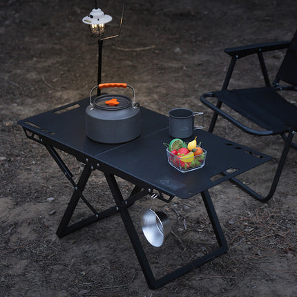 Outdoor Foldable Tactical Camping Table Metal Ultra Lightweight