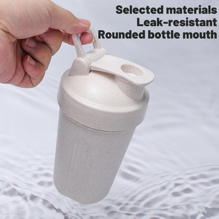 4PCS 400ml Shaker Bottles for Protein Powder Gym Fitness Sports Water Bottle