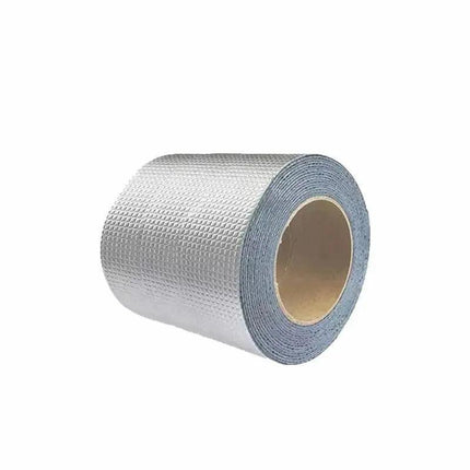 5m Waterproof Tape Butyl Rubber Aluminium Foil Roof Pipe Caravan Repair Flashing - Aimall