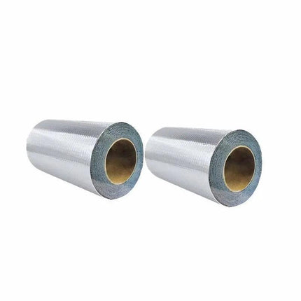 5m Waterproof Tape Butyl Rubber Aluminium Foil Roof Pipe Caravan Repair Flashing - Aimall