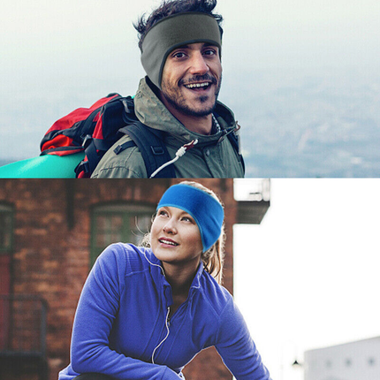 Outdoor Winter Fleece Ear Warmer Sports Headband Skiing Warm Earmuffs Headband